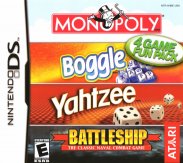 Monopoly & Boggle & Yahtzee & Battleship (Nintendo DS (2SF))