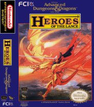 AD&D Heroes of the Lance (Nintendo NES (NSF))