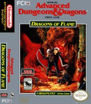 AD&D Dragons of Flame (Nintendo NES (NSF))