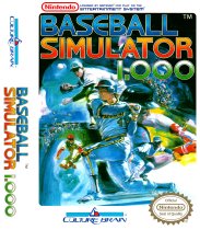 Baseball Simulator 1.000 (Nintendo NES (NSF))