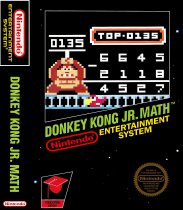 Donkey Kong Jr. Math (Nintendo NES (NSF))