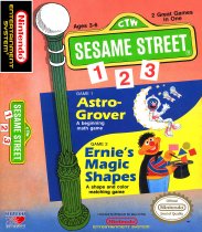Sesame Street 123 (Nintendo NES (NSF))