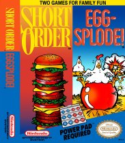 Short Order & Eggsplode (Nintendo NES (NSF))