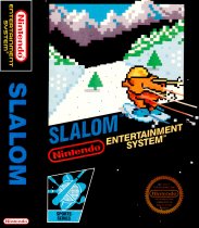 Slalom (Nintendo NES (NSF))