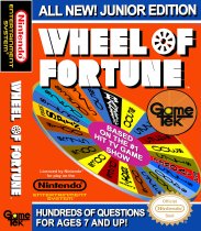 Wheel of Fortune - Junior Edition (Nintendo NES (NSF))
