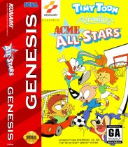Tiny Toon Adventures - ACME All-Stars (Sega Mega Drive / Genesis (VGM))
