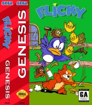 Flicky sega сколько уровней