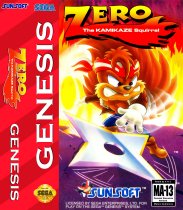 Zero the Kamikaze Squirrel (Sega Mega Drive / Genesis (VGM))